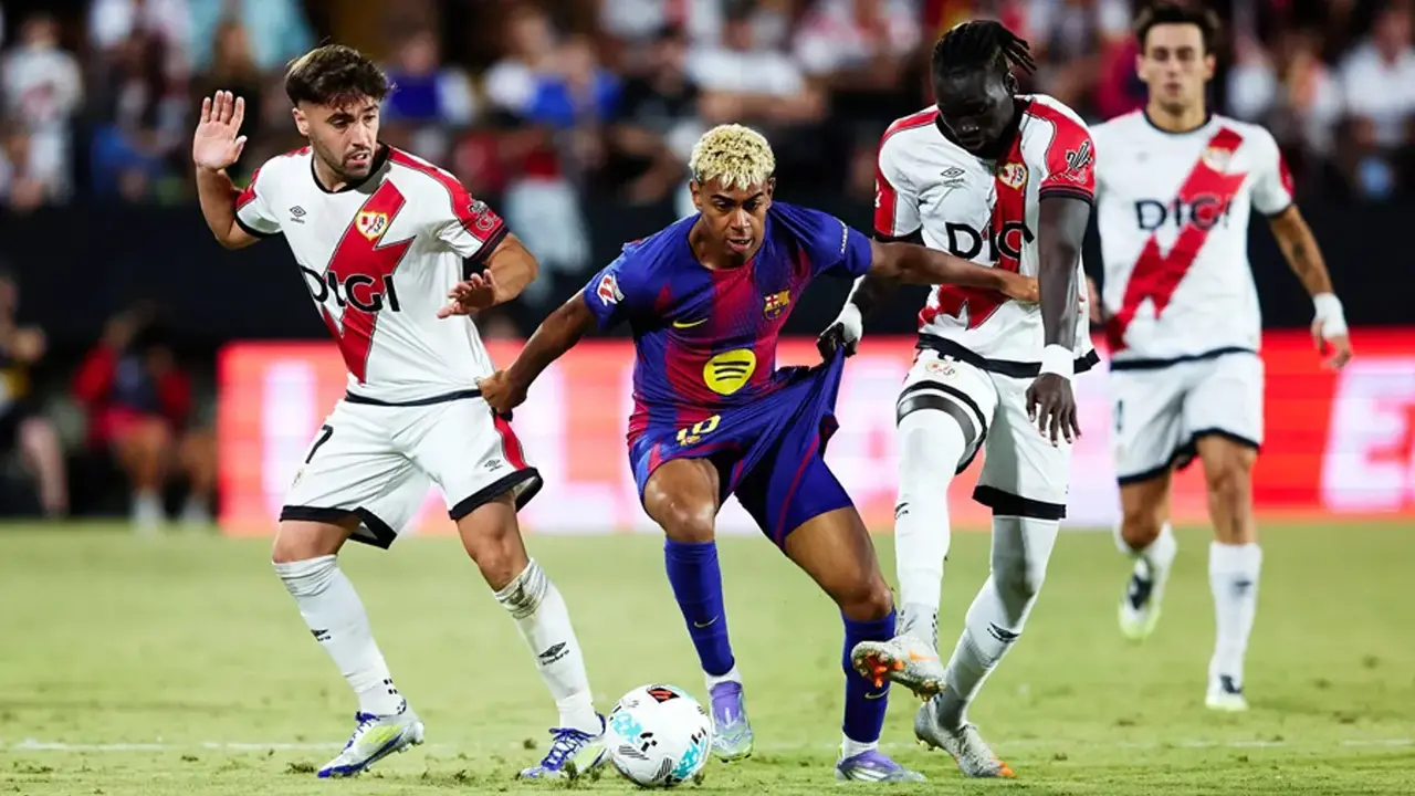 توقيت مباراة برشلونة ورايو فايكانو في الدوري الإسباني والقنوات الناقلة للمواجهة